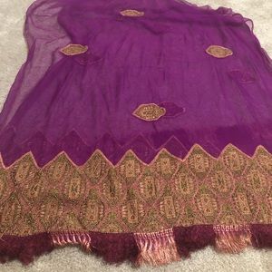 Fuccia Indian Shawl / Dupatta
